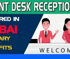 Front Desk Receptionist Required in Dubai