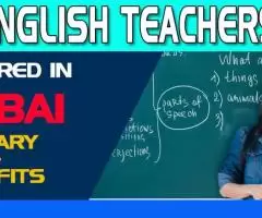 English teachers Required in Dubai