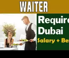 Waiter Required in Dubai