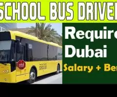 School Bus Driver Required in Dubai