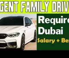 Urgent Family Driver Required in Dubai