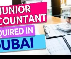 Junior Accountant Required in Dubai