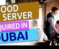 Food Server Required in Dubai