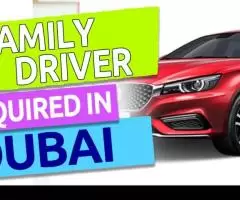 Family Driver Required in Dubai