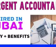 Urgent Accountant Required in Dubai