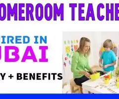 Homeroom Teacher Required in Dubai