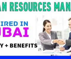 Human Resources Manager Required in Dubai