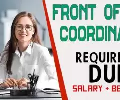 Front Office Coordinator Required in Dubai