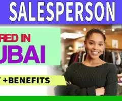 Salesperson Required in Dubai