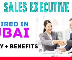 Sales Executive Required in Dubai