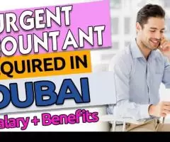 Urgent Accountant Required in Dubai