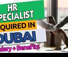 HR Specialist Required in Dubai