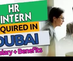 HR Intern Required in Dubai