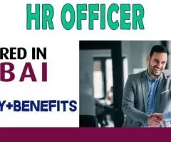 HR Officer Required in Dubai