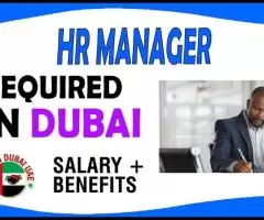 Human Resources Manager Required in Dubai