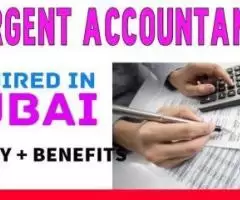 Urgent Accountant Required in Dubai