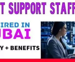 IT Support Staff Required in Dubai