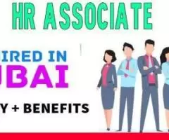 Human Resources Associate Required in Dubai