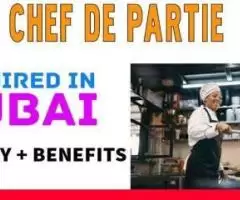 Chef De Partie Required in Dubai