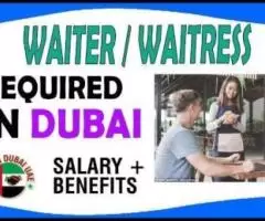 Waiter / Waitress Required in Dubai