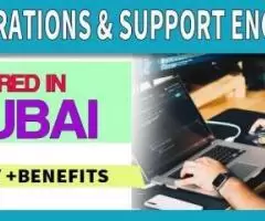 IT Operations & Support Engineer Required in Dubai