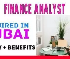 Finance Analyst Required in Dubai