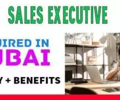 Sales Executive Required in Dubai