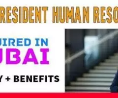 Vice President Human Resources Required in Dubai