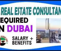 Real Estate Consultant Required in Dubai