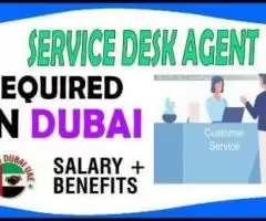 Service Desk Agent Required in Dubai