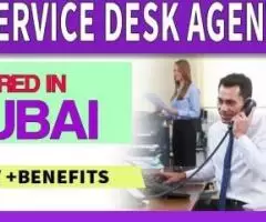 Service Desk Agent Required in Dubai