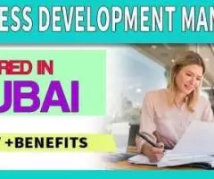 Business Development Manager Required in Dubai