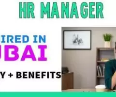 HR Manager Required in Dubai