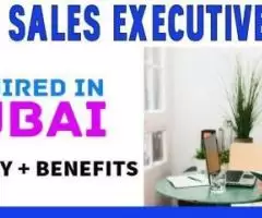 Sales Executive Required in Dubai