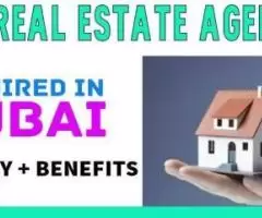 Real Estate Agent Required in Dubai