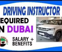 Driving Instructor Required in Dubai