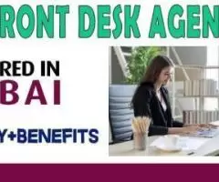 Front Desk Agent Required in Dubai