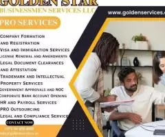 Golden Star Business & Visa service in UAE   +971504584059