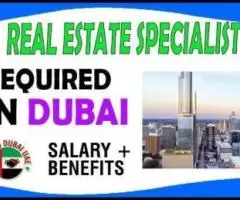 Real Estate Specialist Required in Dubai