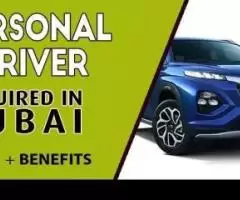 Personal Driver Required for Dubai