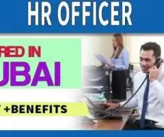 HR Officer Required in Dubai