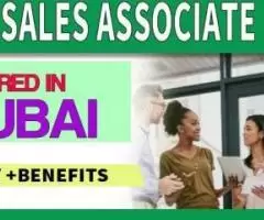 Sales Associate Required in Dubai