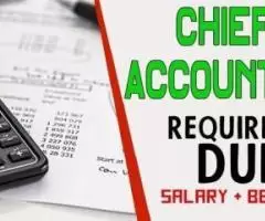 Chief Accountant Required in Dubai