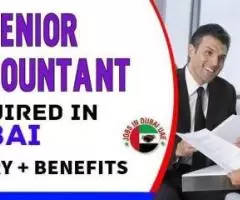 Senior Accountant Required in Dubai