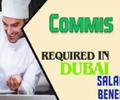 Commis 3 Required in Dubai