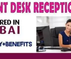 Front Desk Receptionist Required in Dubai