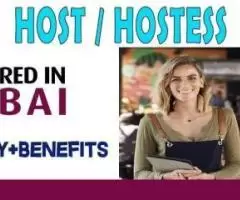 Host / Hostess Required in Dubai