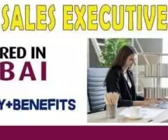 Sales Executive Required in Dubai