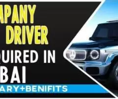 Company Driver Required in Dubai