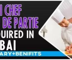 Demi Chef De Partie Required in Dubai